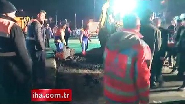 Bakan Kılıç patlama bölgesinde incelemede bulundu