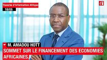 Sommet de Paris: Amadou Hott dévoile les grandes lignes du plan de relance des économies africaines