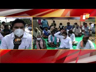 Locals Stage Protest Against Septage Treatment Plant Under Construction In Jagatsinghpur