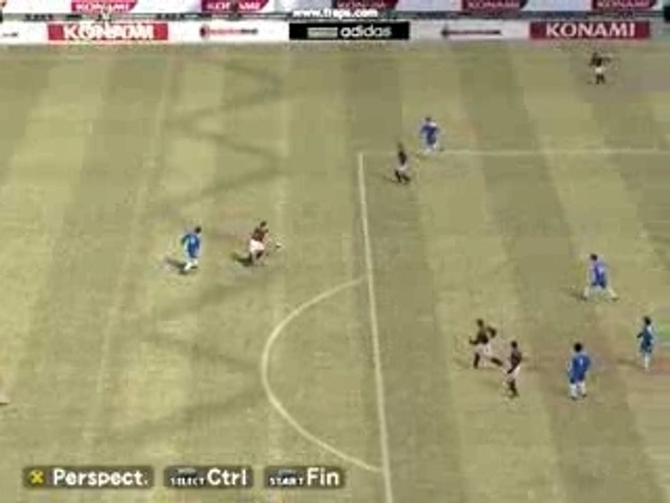 Demi volée de Gattuso Pleine lucarne