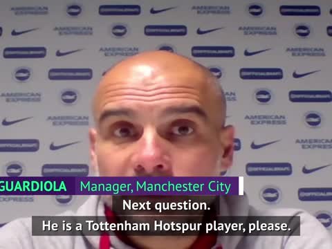 Guardiola shuts down journalist's question on signing Harry Kane