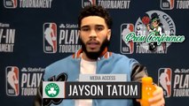 Jayson Tatum Postgame Interview  | Celtics vs Wizards