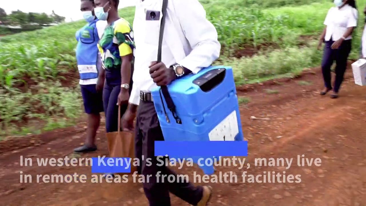 Kenya's walking nurses bring virus vaccine to remote villages