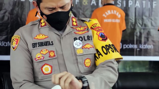 Polres Klaten Tangkap Pelaku Terkait Ledakan Balon Petasan yang Rusak Rumah Warga