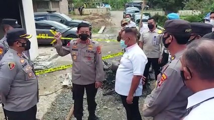 Mapolsek Candipuro Lampung Selatan Dibakar