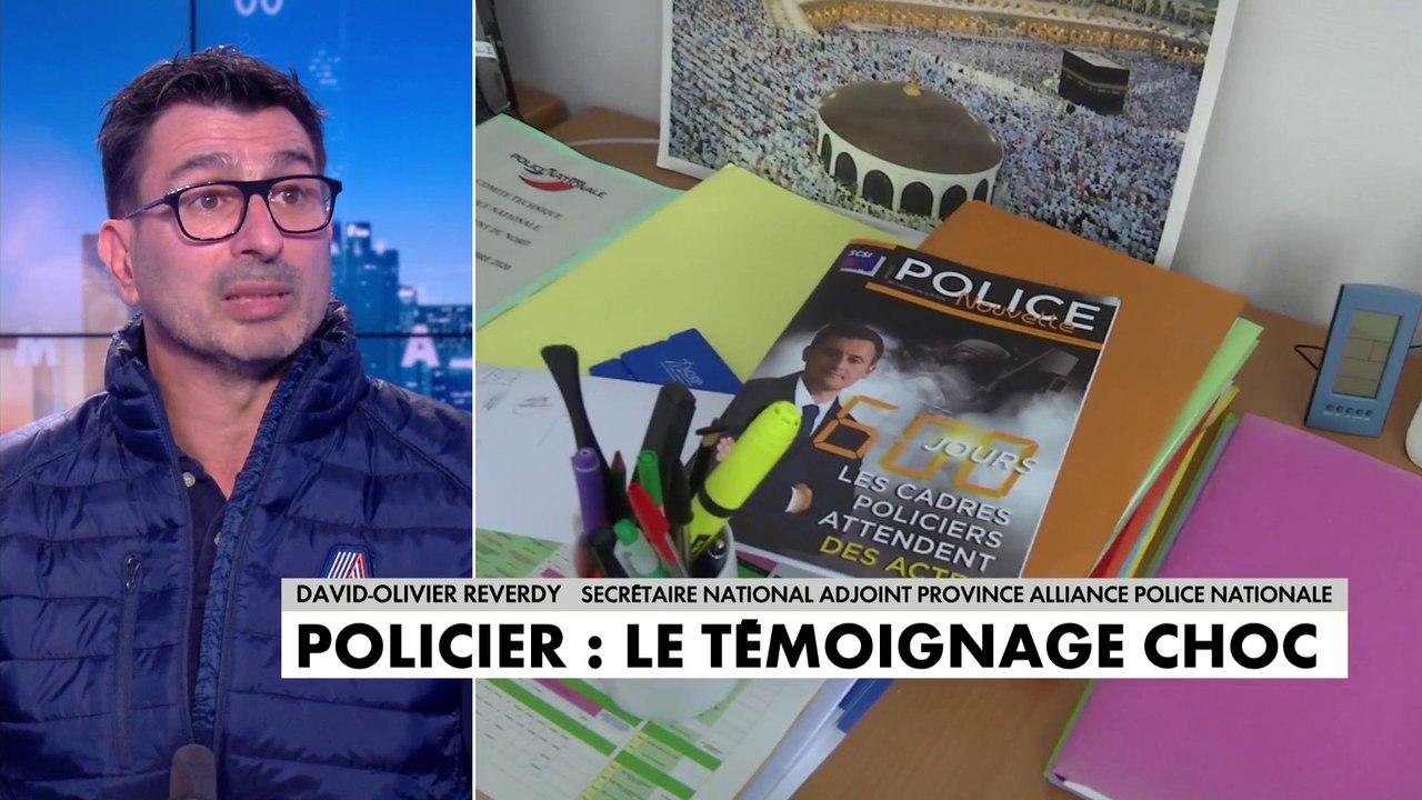 Manifestation des policiers : «On s’émeut sur des plateaux de télévision, mais en attendant rien ne change», clame David-Olivier Reverdy