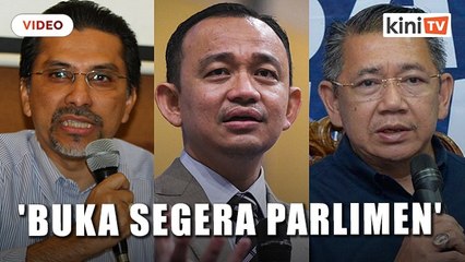 'Jika PM benar bersolidariti dengan Palestin, buka segera Parlimen' -