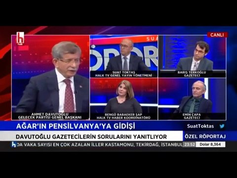 Ahmet Davutoğlu Fethullah Gülen'le görüşmesini anlattı...