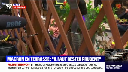 Emmanuel Macron: "Les chiffres sont bien orientés, nous avons fait des choix, ce n'est pas un pari."