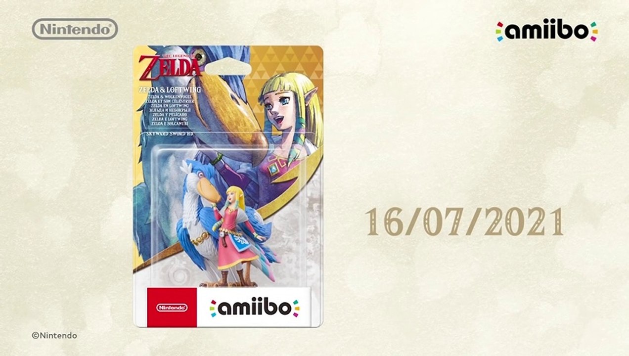 The Legend of Zelda : Skyward Sword HD - Bande-annonce amiibo Zelda