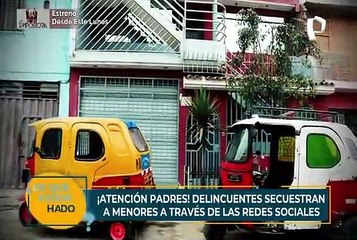 Cae banda que pedía S/ 20 mil a cambio de no descuartizar a menor secuestrada