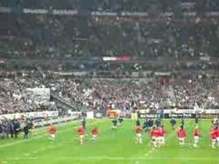 FRANCE ANGLETERRE 23-02-07 ENTREE JOUEURS