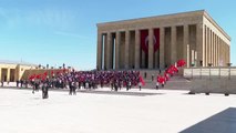Anıtkabir'de 19 Mayıs töreni düzenlendi (3)
