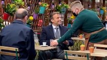 Déconfinement : Macron et Castex partagent un café en terrasse pour la réouverture