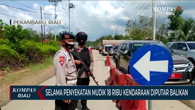 Selama Penyekatan Mudik 18 Ribu Kendaraan Diputar Balikan