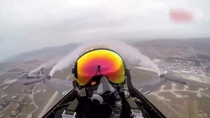 Türk F-16 pilotu İngilizlerin aklını aldı