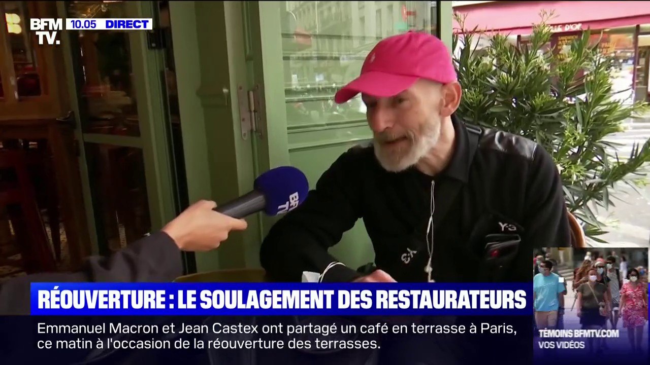 Réouverture des bars et des restaurants: ce directeur d'une brasserie parisienne va "essayer de faire toutes les terrasses" de son quartier