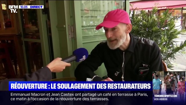 Réouverture des bars et des restaurants: ce directeur d'une brasserie parisienne va essayer de faire toutes les terrasses de son quartier