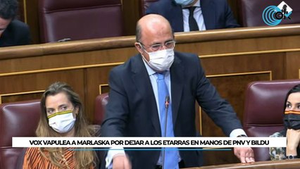 Video herunterladen: Vox vapulea a Marlaska por dejar a los etarras en manos de PNV y Bildu: 