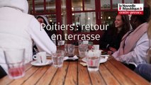 VIDEO. Les terrasses rouvrent dans le centre-ville de Poitiers