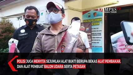 Terbangkan Petasan Balon Udara 17 Warga Madiun Ditangkap