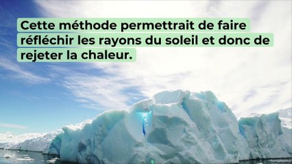 Arctique : Le verre, la solution pour retarder la fonte des glaces ?