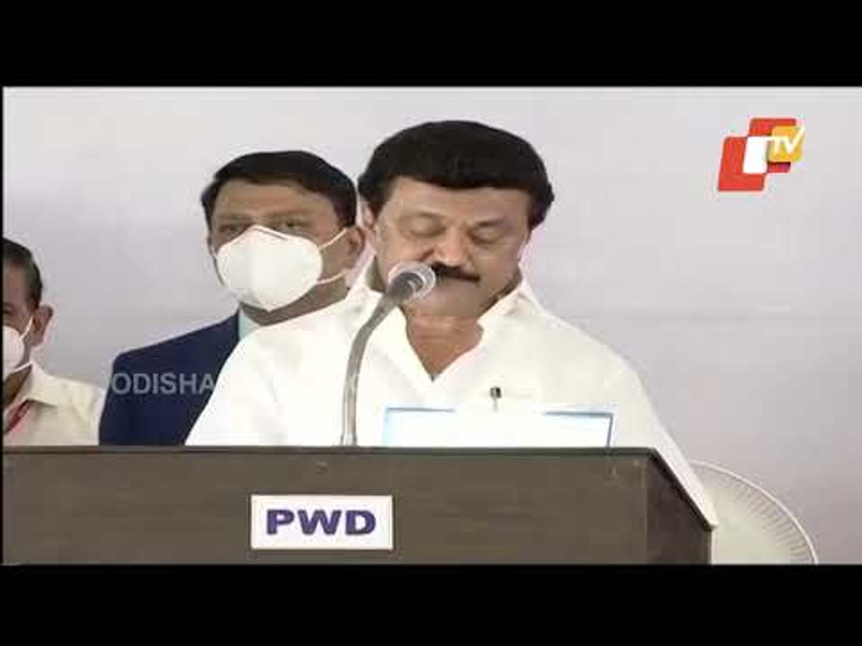 Watch- M K Stalin Takes Oath As Chief Minister Of Tamil Nadu