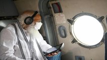 PM Modi undertakes aerial survey of cyclone affected areas