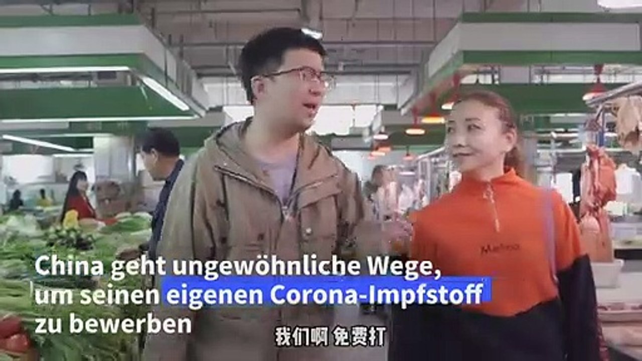 China wirbt mit "Impf-Rap" für eigenes Corona-Vakzin