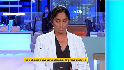 Gérald Darmanin s’invite à la manifestation des policiers