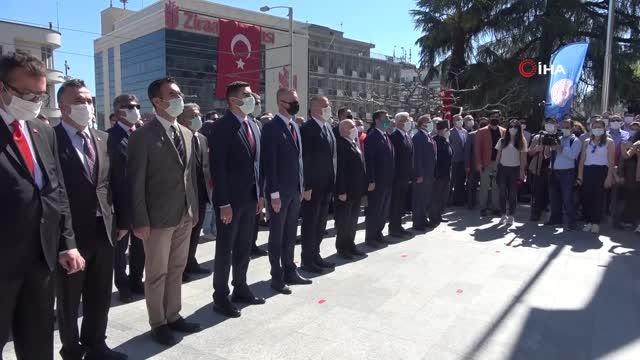Bursa'da 19 Mayıs törenlerine motosiklet korteji damga vurdu
