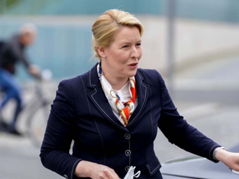 Franziska giffey tritt als familienministerin zurück