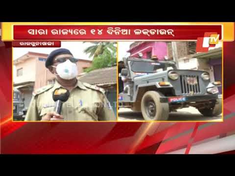 Rajsunakhala In Nayagarh Wears Deserted Look Due To Lockdown