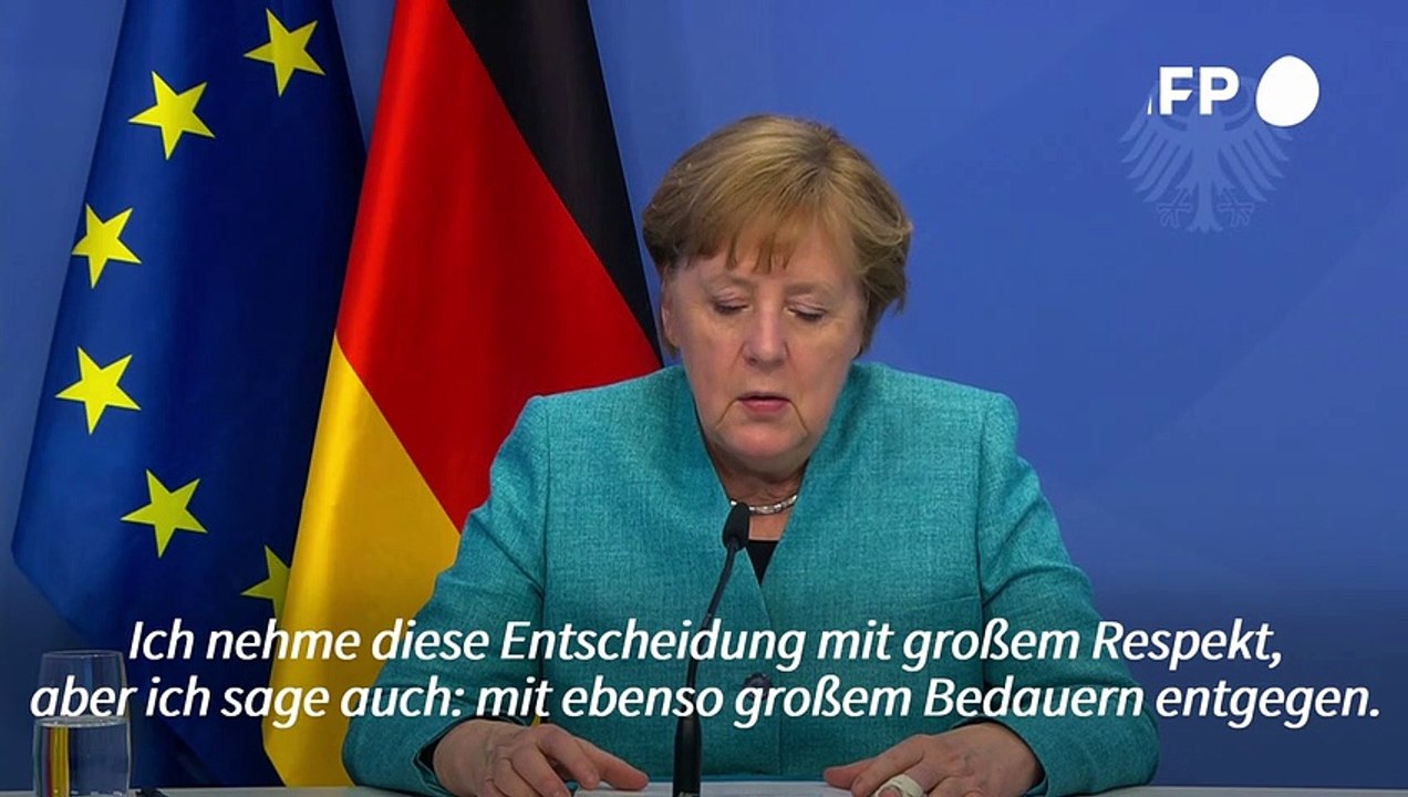 Merkel äußert 'großes Bedauern' über Giffeys Rücktritt