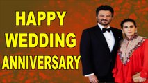 Anil Kapoor wishes wife Sunita on wedding anniversary
