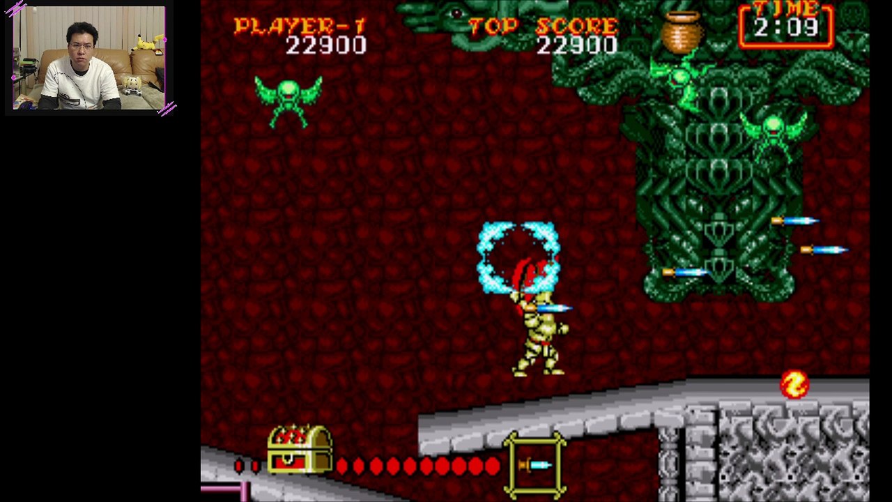 (Mega Drive) Ghouls 'n Ghosts - 01 - Let's give this one a try Loop 1 pt4