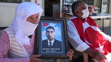 Muş’ta HDP önünde eylem yapan ailelerin sayısı 3’e yükseldi