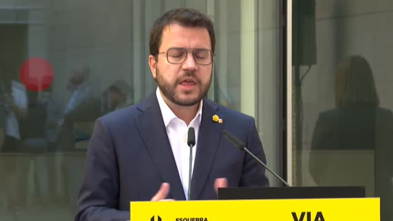 Aragonés anuncia que intentará gobernar en minoría ante la falta de acuerdo con Junts