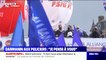 Rassemblement des policiers à Paris: Grégory Joron, le secrétaire général délégué d'Unité-SGP Police, rend hommage aux policiers morts et blessés ces dernières semaines