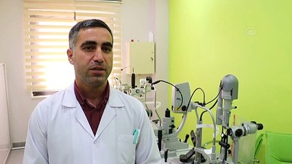 VAN - Görme kaybı yaşayan kadının sağ gözünden alınan retina, sol gözüne ışık oldu