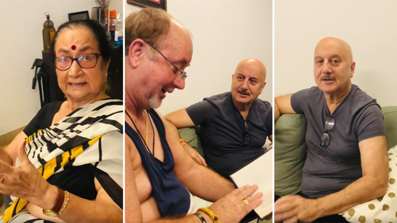 Anupam Kher And Raju Kher Bond Over A Hilarious Conversation