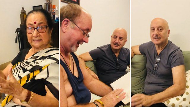 Anupam Kher And Raju Kher Bond Over A Hilarious Conversation