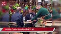 Macron, Fransa Başbakanı Castex ile kafede görüntülendi