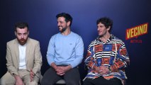 Entrevista a Quim Gutiérrez, Adrián Pino y Fran Perea por la temporada 2 de 'El vecino'