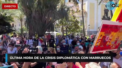 Abascal ve sobre Ceuta una nueva Marcha Verde: "Vendrán crisis peores si España no se defiende"