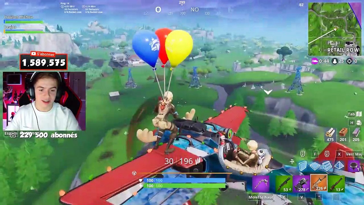 Je Carry Deujna Comme Un Fou Sur Ce Top 1 Fortnite Battle Royale !!!