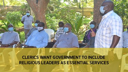 Clerics want government to include religious leaders as essential services