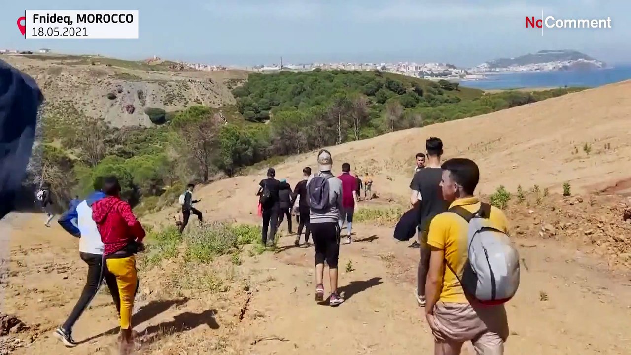 Ceuta: wie marokkanische soldaten zu "flüchtingshelfern" werden