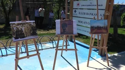 Engelli öğrencilerden "19 Mayıs" bayrak koşusu