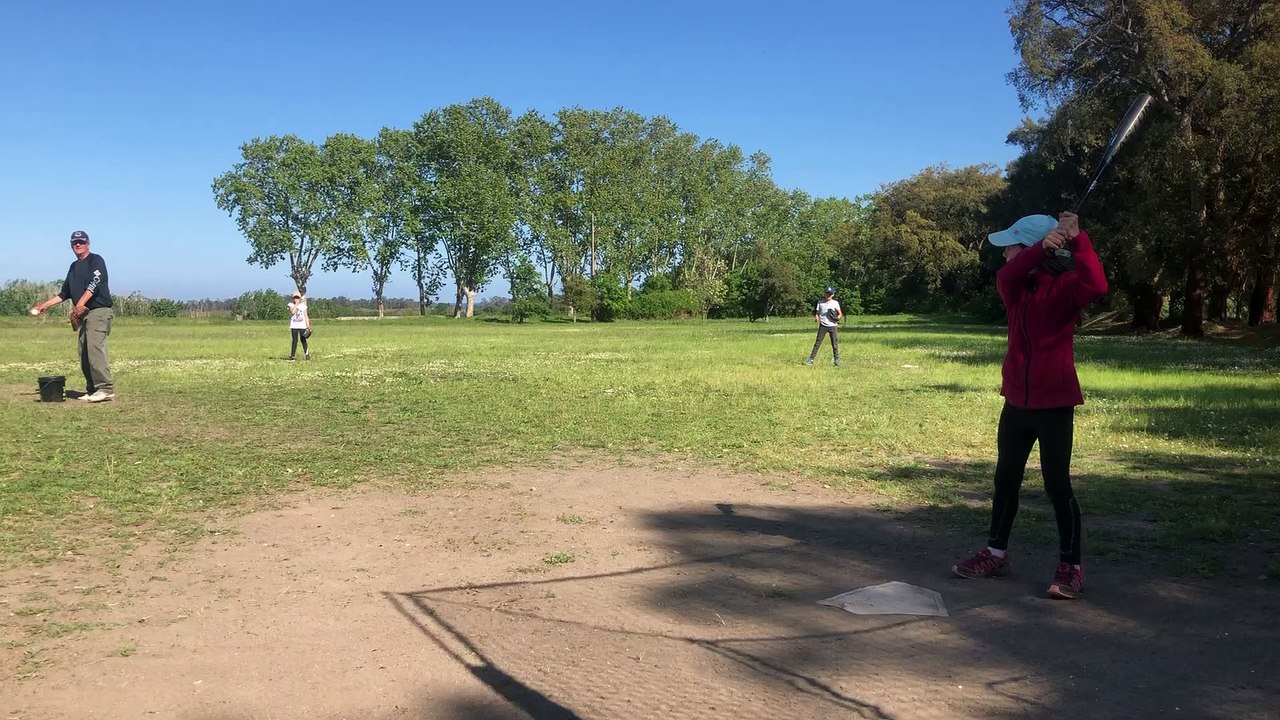 Faustine à la batte  ...